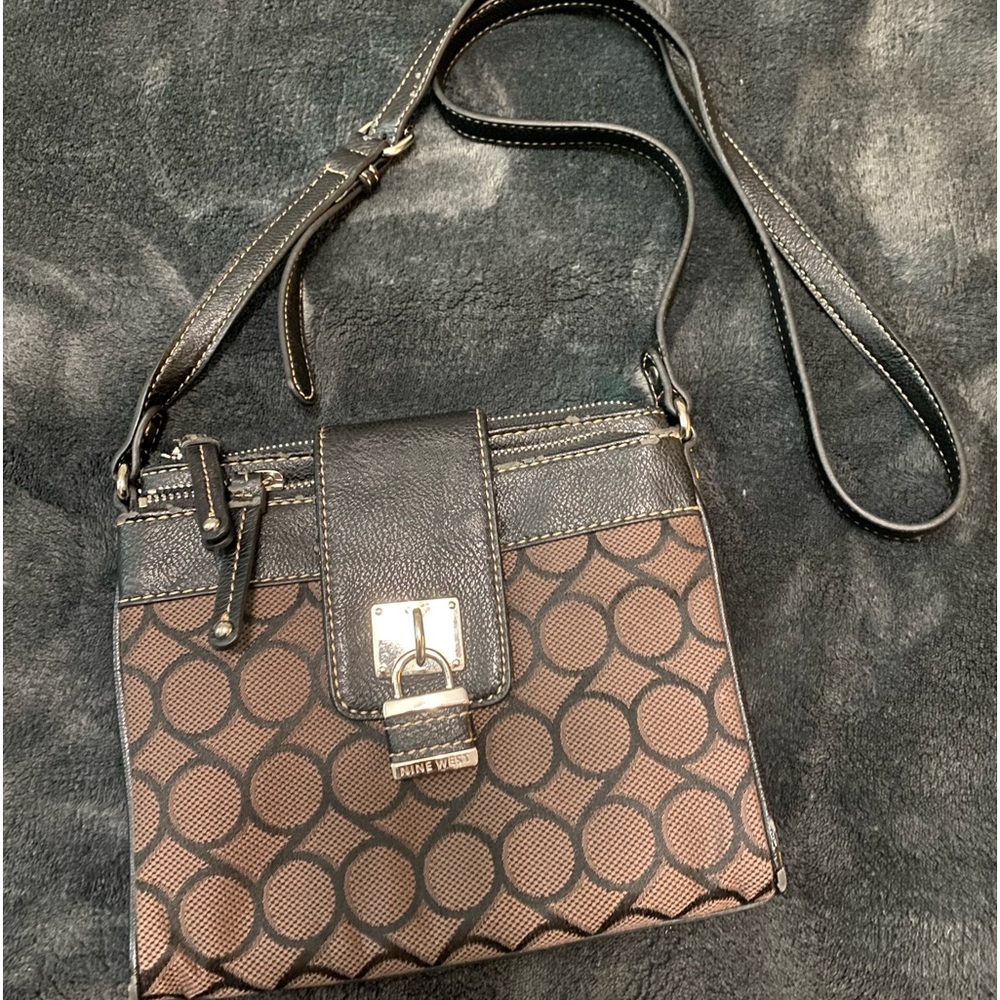 Nine West 3 Compartment Crossbody Purse